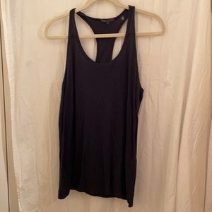 Vince Navy Blie Racer Back Tank Top